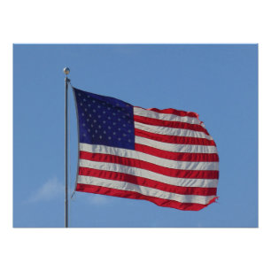 American Flag Poster