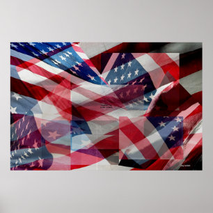 American Flag Poster