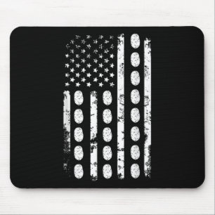 American Flag Potato Food Usa Patriotism Patriot V Mouse Pad