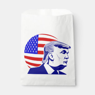 american flag president donald trump  favour bags
