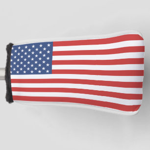 AMERICAN FLAG PUTTER GOLF HEAD COVER