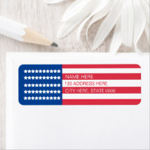 American Flag Red White Blue Stars Stripes