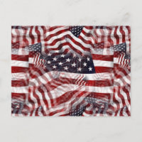 American Flag Red White Blue Stripes Stars Pattern