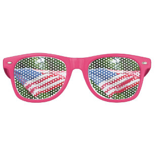 American Flag Retro Sunglasses