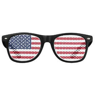 American Flag Retro Sunglasses