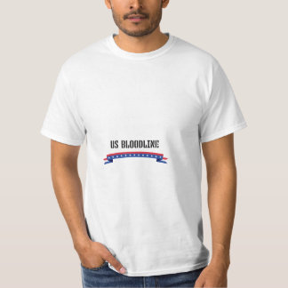 American Flag Ribbon Stars Patriotic T-Shirt