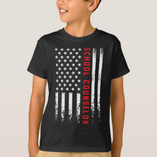 American Flag Rottweiler Dog Lover Funny 4th Of Ju T-Shirt