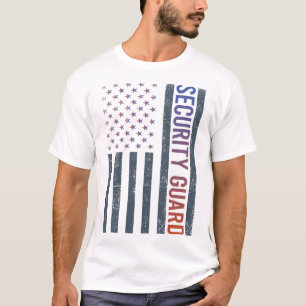 American Flag - Security Guard T-Shirt