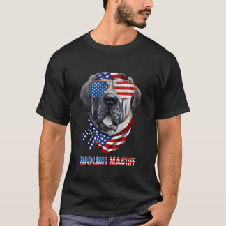 American Flag Shirts English Mastiff Dog Lover Gif