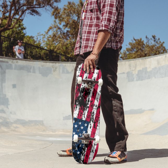 American Flag Skateboard (Outdoor 2)