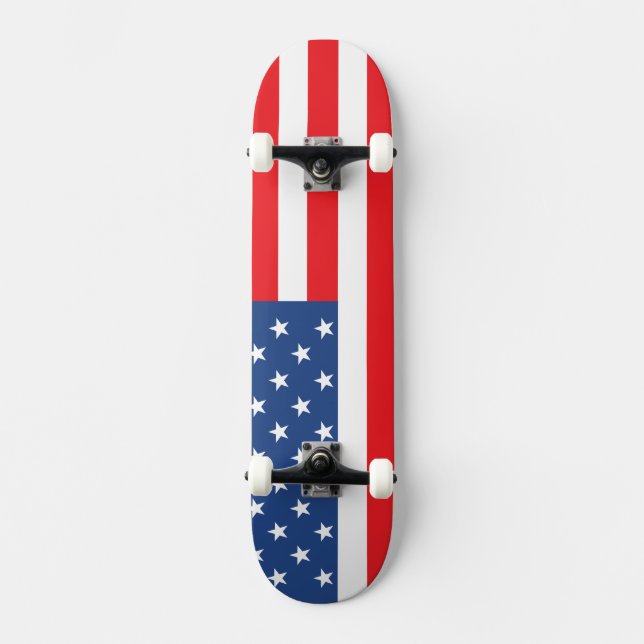 American Flag Skateboard (Front)