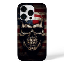 American Flag Skull