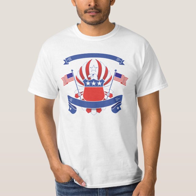 american flag slogan tee (Front)