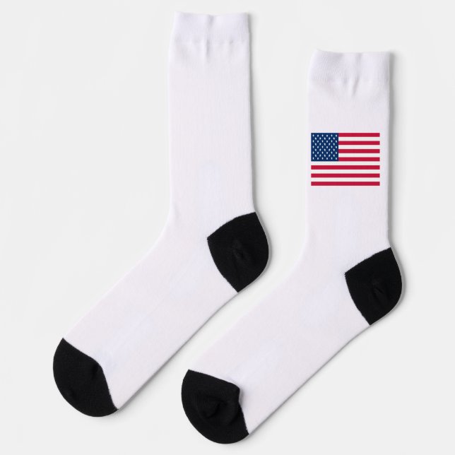 American Flag Socks (Left)