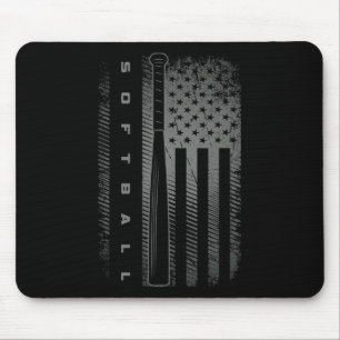 American Flag Softll Apparel - Softll For Women Ki Mouse Pad