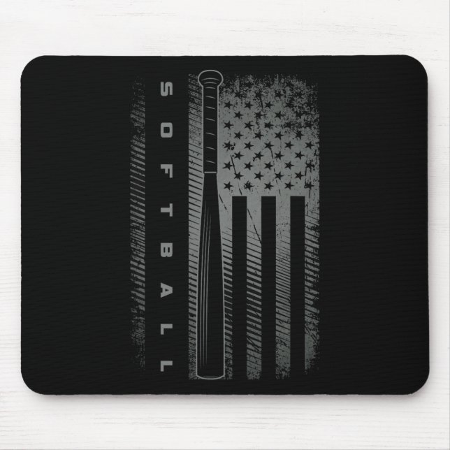 American Flag Softll Apparel - Softll For Women Ki Mouse Pad (Front)