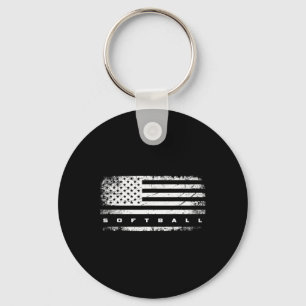 American Flag Softll Apparel - Softll Key Ring