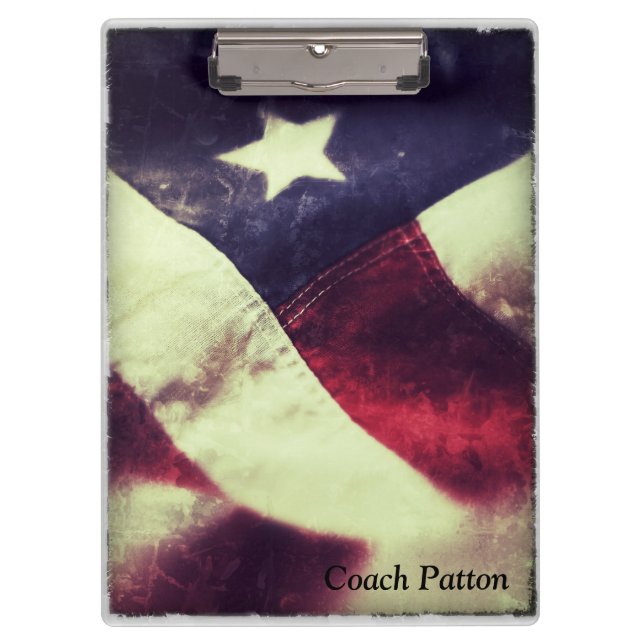 American flag star clipboard (Front)
