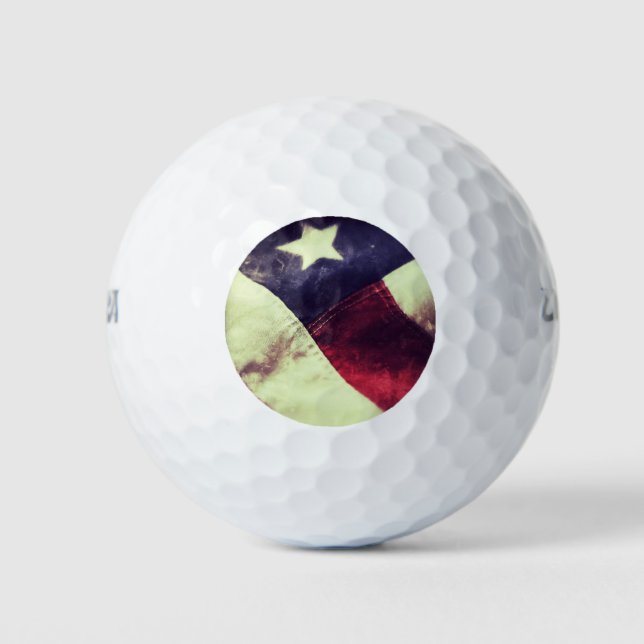 American flag star golf balls (Front)