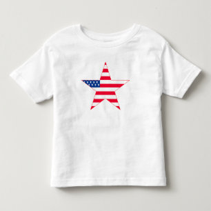 American Flag Stars Toddler T-Shirt