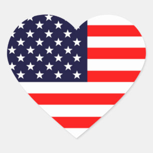 American Flag Sticker