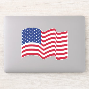 American Flag Sticker