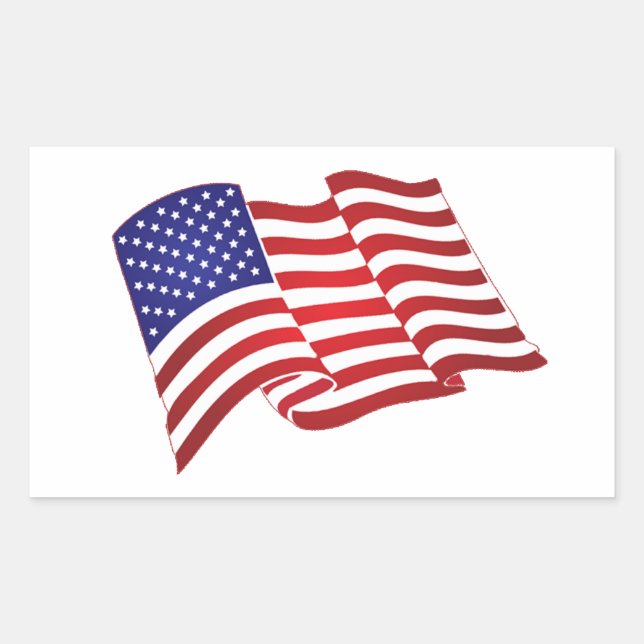 American Flag Stickers (Front)