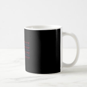 American Flag Super Bike Moto Gp 4th Of July Dirt  Coffee Mug