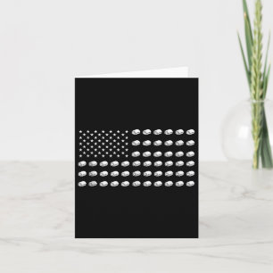 American Flag Sushi Food Usa Patriotism Patriot Lo Card