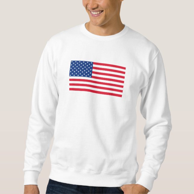 American Flag Sweatshirt Gift (Front)