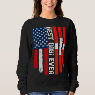 American Flag Switzerland Flag Best Gigi Ever Fami Sweatshirt