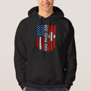 American Flag Switzerland Flag Best Pepaw Ever Fam Hoodie