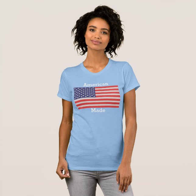 American flag T-Shirt (Front Full)