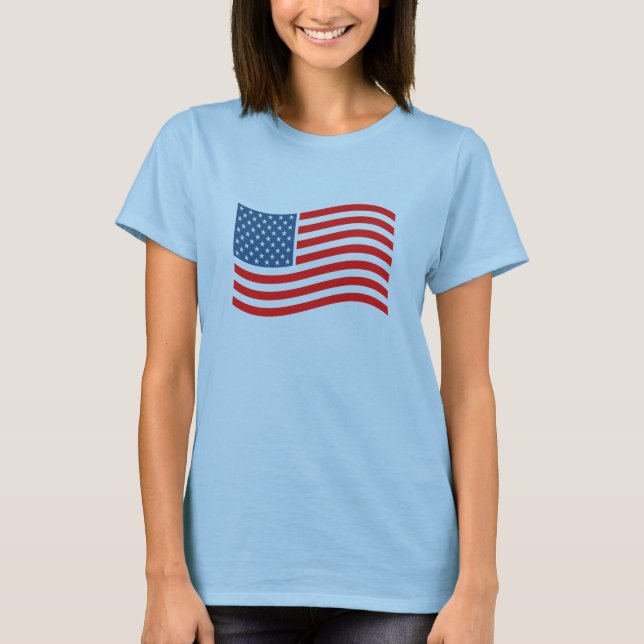 American Flag t-shirt (Front)