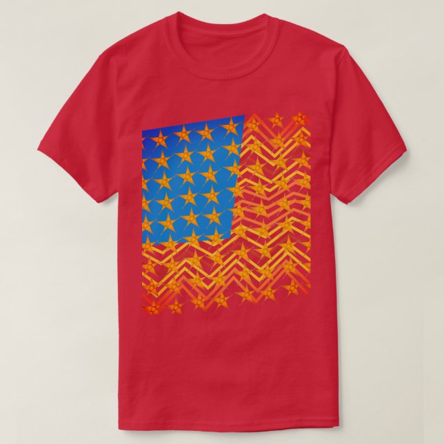 American Flag T-Shirt (Design Front)