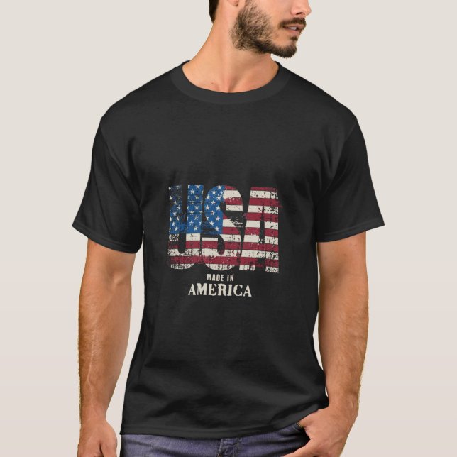 American flag  T-Shirt (Front)