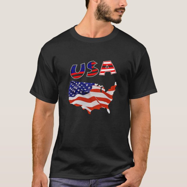 american flag T-Shirt (Front)