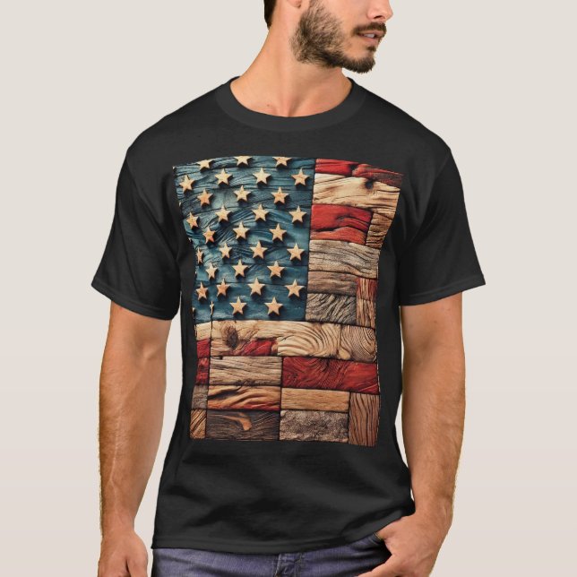 american flag T-Shirt (Front)