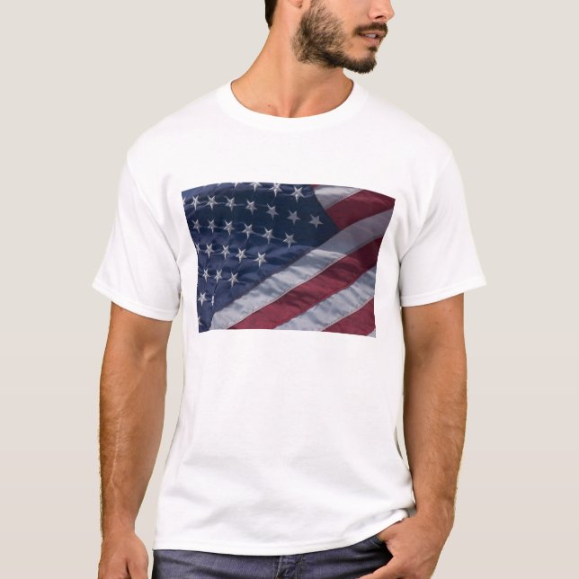 American flag. T-Shirt (Front)