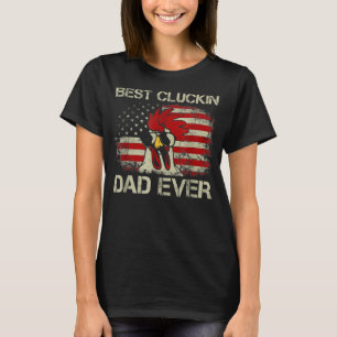 American Flag T Shirt Chicken USA 4th Of July Gift