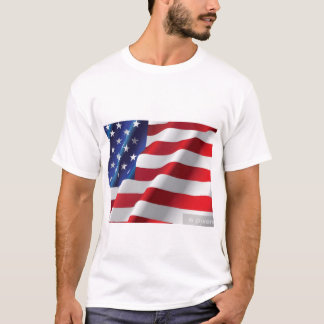 American flag teashirt for men T-Shirt