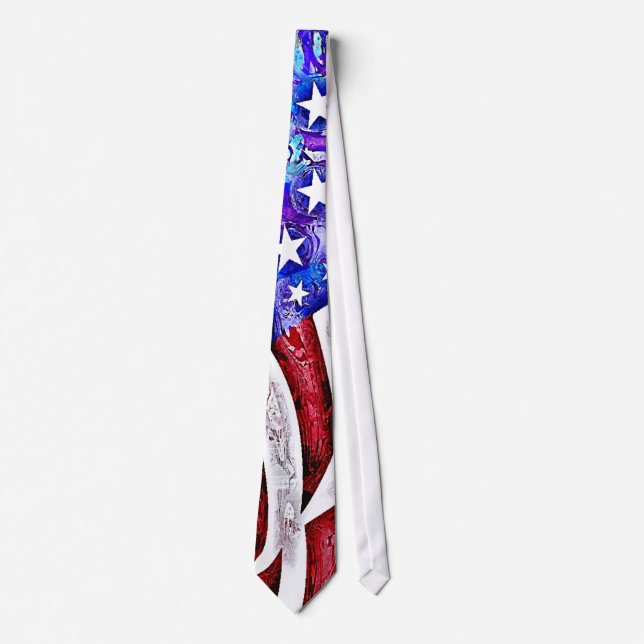 AMERICAN FLAG Tie (Front)