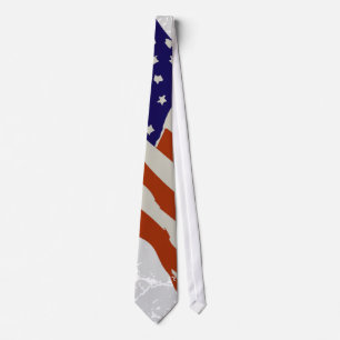 American Flag Tie