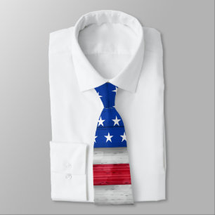 American Flag Tie
