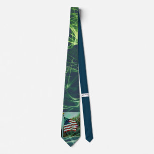 American Flag Tie