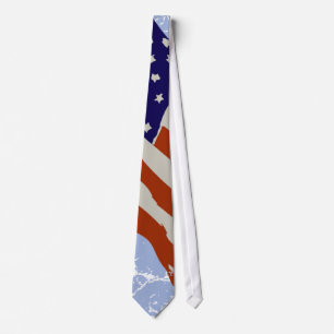 American Flag Tie
