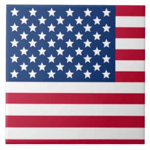 American Flag  Tile