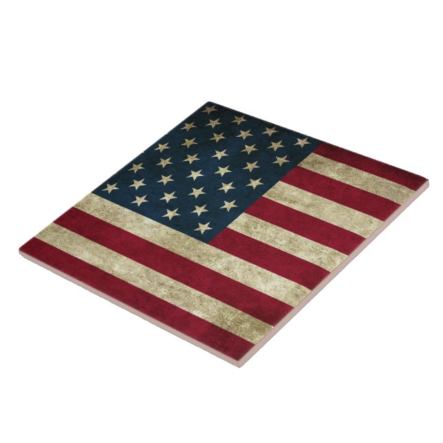 American Flag Tile (Side)