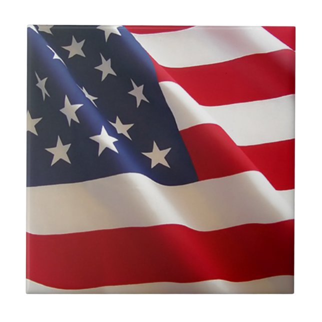 American Flag Tile (Front)