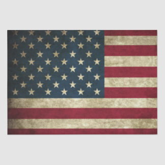 American Flag Tissue Paper
